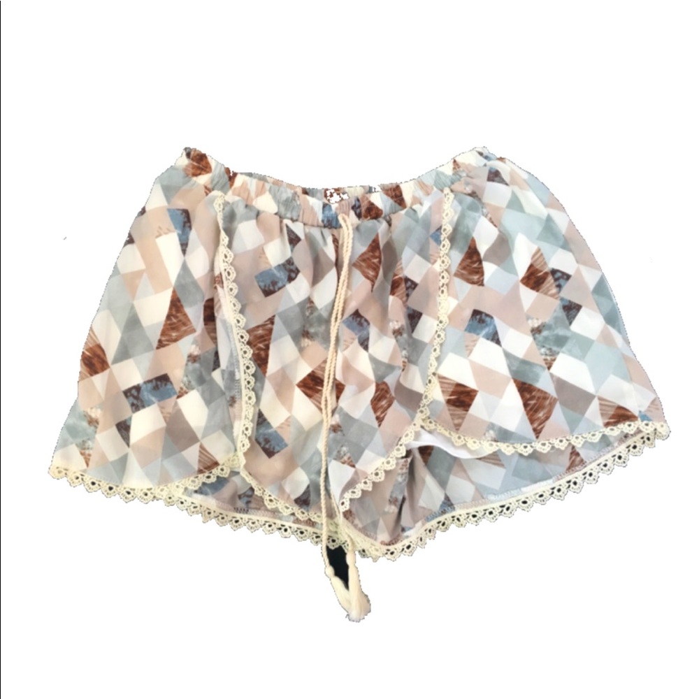 Adorable printed shorts